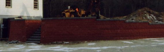 Residential segmental wall